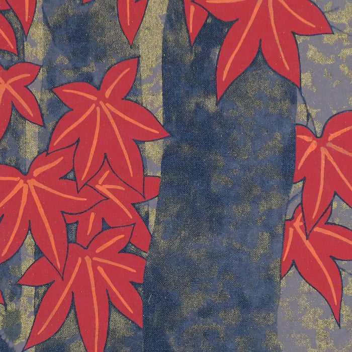 Japanese Modern Tapestry (Autumn Leaves)