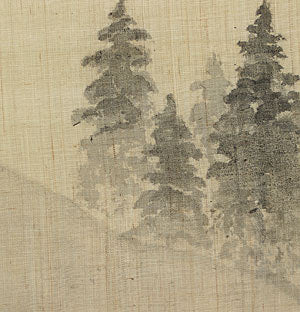 麻のれん （山水）/澤田吉祥/受注制作40日間