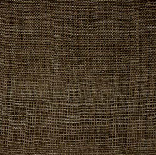 Dyed hemp fabric (black) width 44 cm 