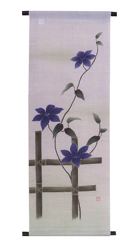 Japanese-style modern tapestry (iron wire on the fence) kakine ni tessen /made-to-order 