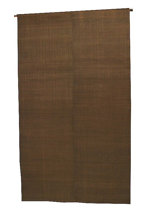 Plain Persimmon Tannin Linen Curtain (Plain Persimmon Tannin)