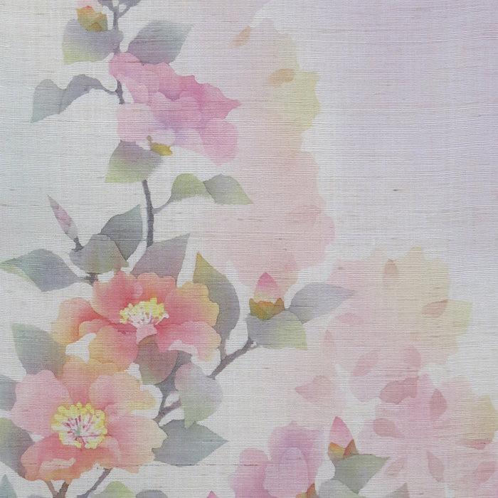 和風モダンタペストリー（山茶花）