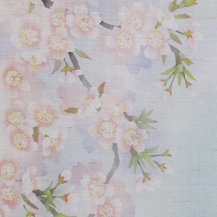 和風モダンタペストリー（花ぐもり）