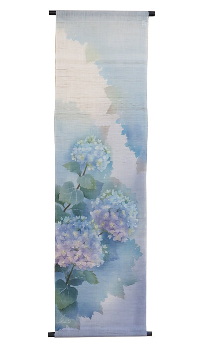 Japanese Modern Tapestry (Blue Hydrangea)