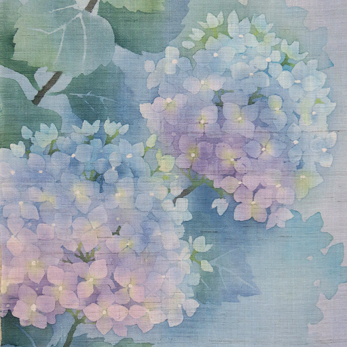 Japanese Modern Tapestry (Blue Hydrangea)