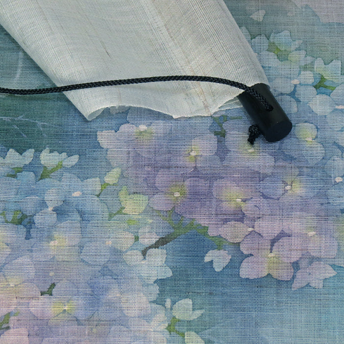 Japanese Modern Tapestry (Blue Hydrangea)
