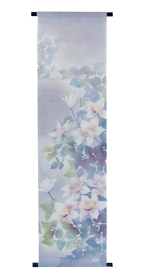 Japanese-style Modern Tapestry (Clematis)