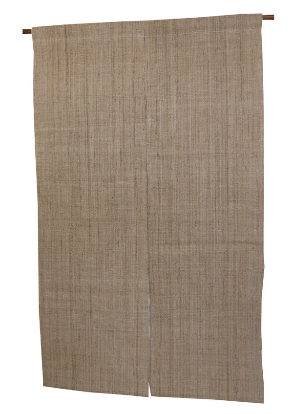 Plain off-white linen curtain (off-white 16)