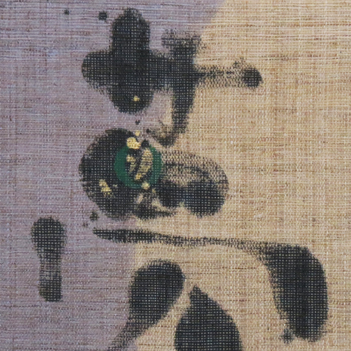  Japanese-style modern tapestry (Half Moon, Purple dream ) hanging scroll type 