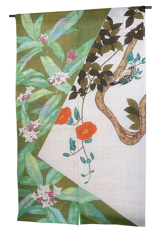 Hemp Curtain (trumpet creeper)/nouzenkazura/Kobo Korumu 