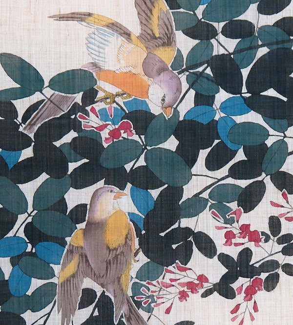 Hemp Curtain (Tea flower and Bush clovers)/hagi/Kobo Korumu 