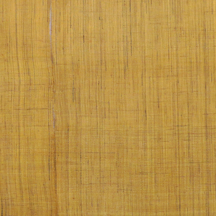 Plain linen curtain (mustard color)