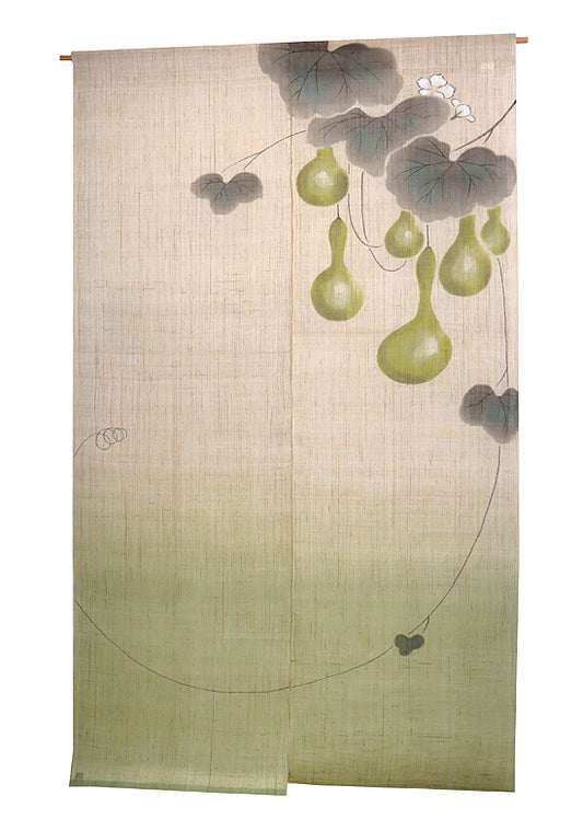 Hemp noren (gourd)