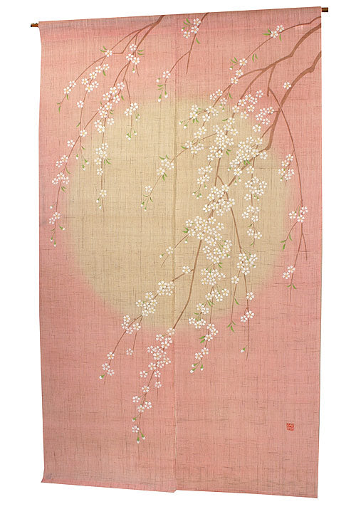 Hemp curtain (Sakuranotoki) 