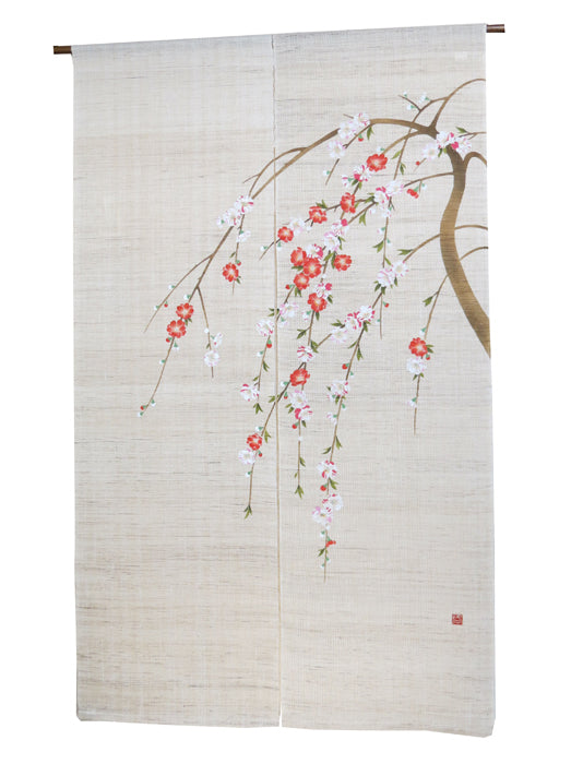 Hemp curtain (Genpei weeping peach)