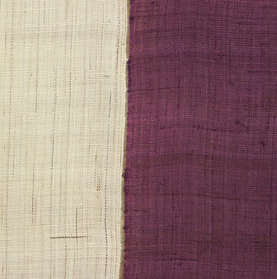 2色麻のれん（京紫色）