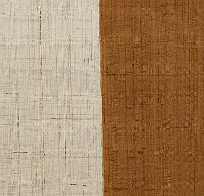 2色麻のれん（丁子色）