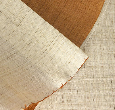 2色麻のれん（丁子色）