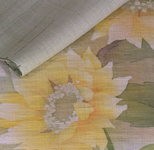 Linen Noren (Sunflower) / Kasaoto Kobo /