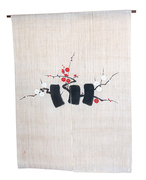 Hemp Curtain (Plum Forest) RaKobo 