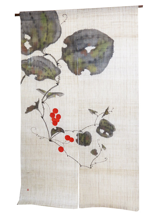 Linen Noren (Smilax)