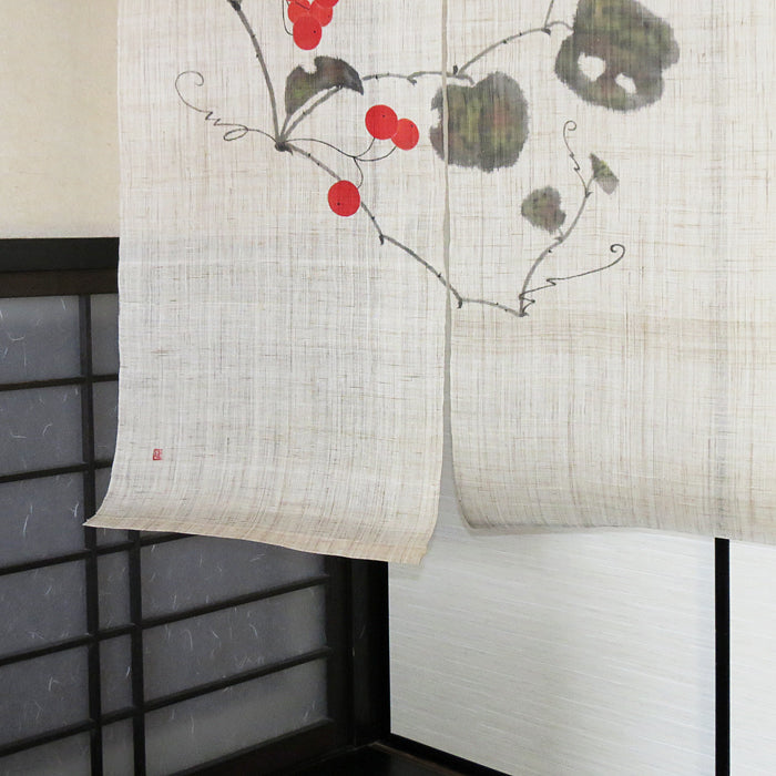麻のれん（サルトリイバラ）