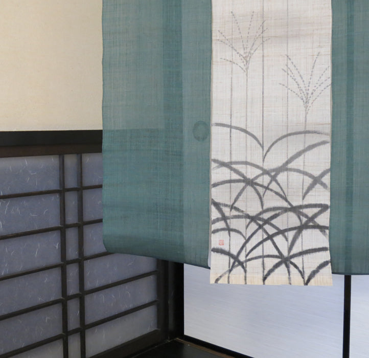 Hemp Curtain (Moonlight) tukikage