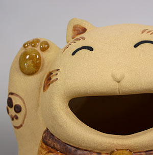 陶人形（はーいの招き猫）