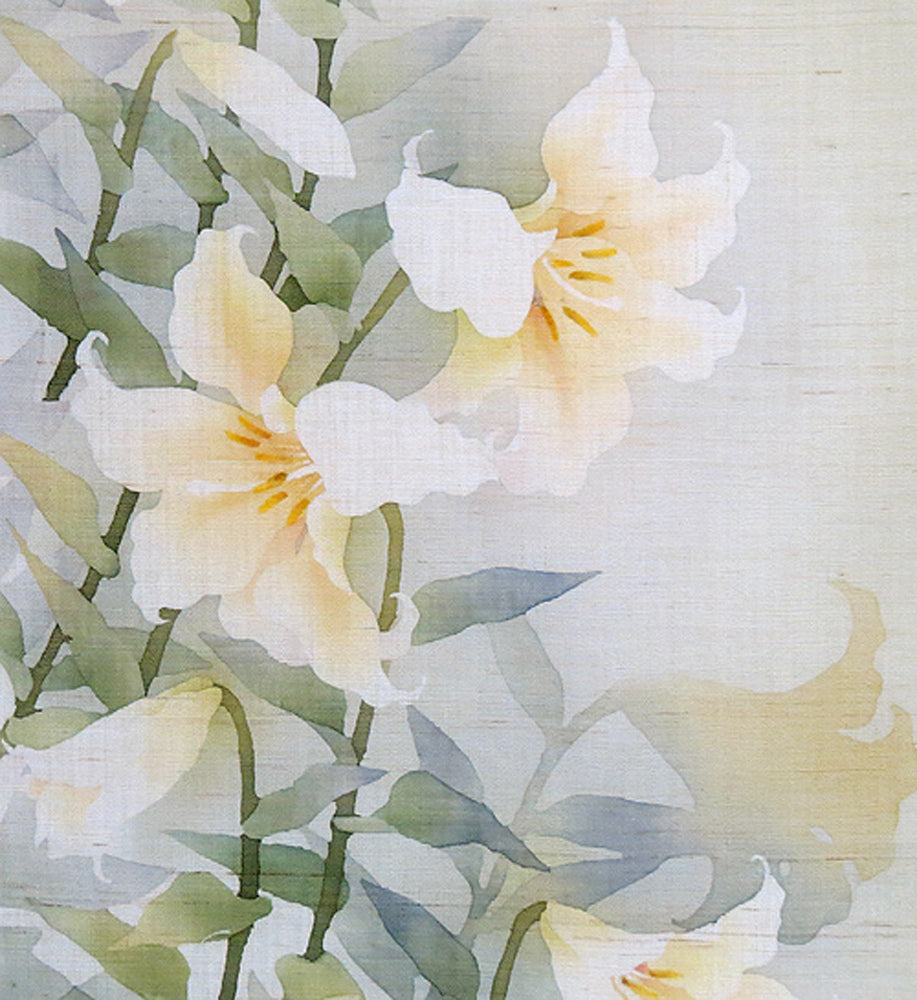 Hemp Noren (Narcissus) / Kasaoto Kobo