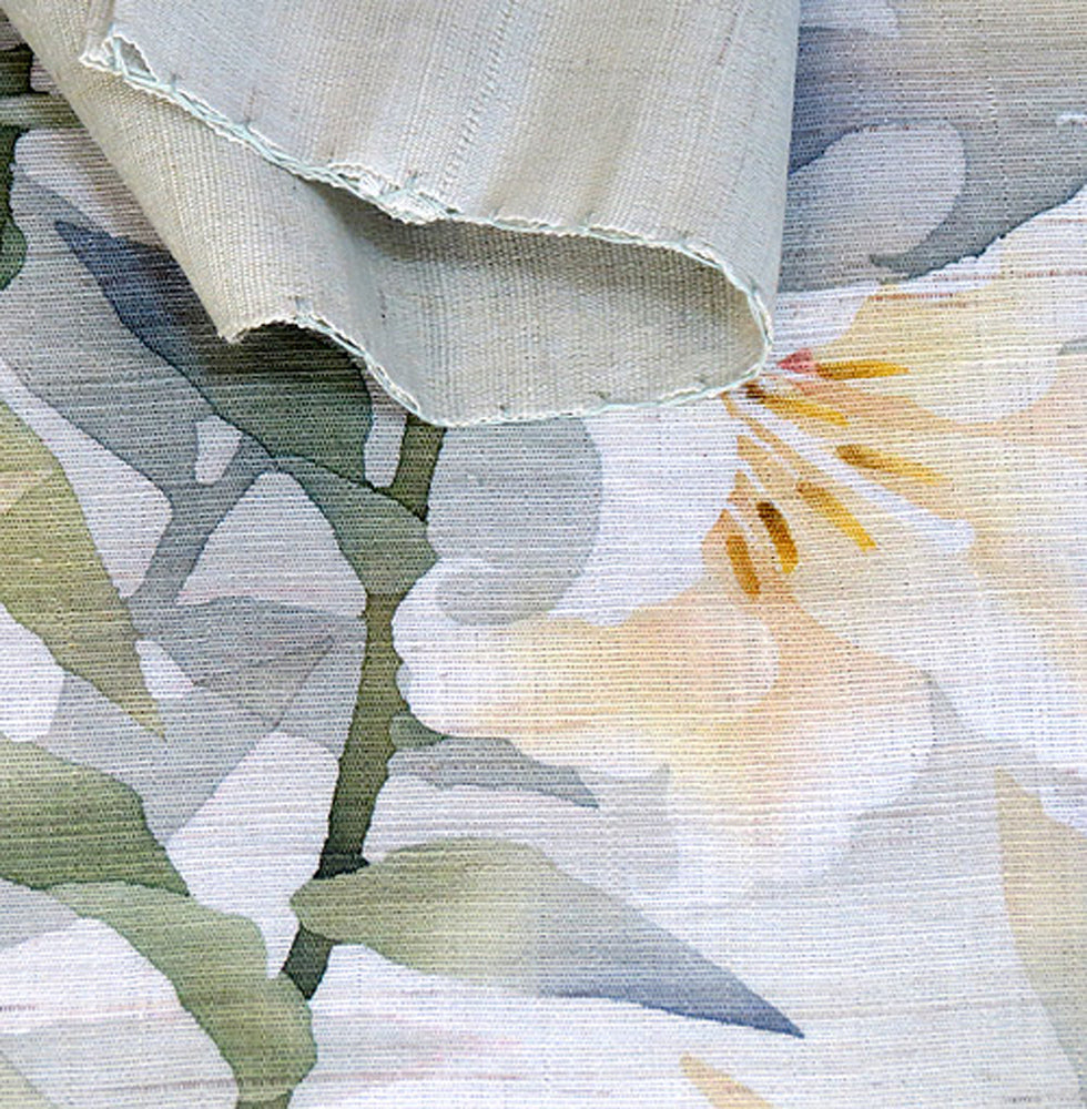 Hemp Noren (Narcissus) / Kasaoto Kobo