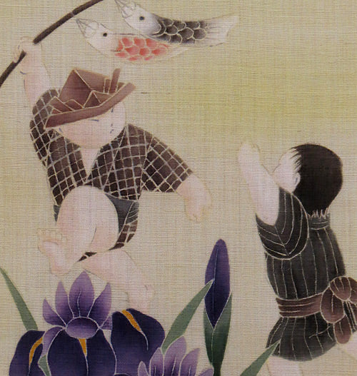 Japanese-style modern tapestry (Boy's Day celebration)/made to order /tango no sekku