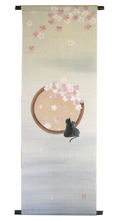 Japanese-style modern tapestry (Yumemi kusa)/made to order 