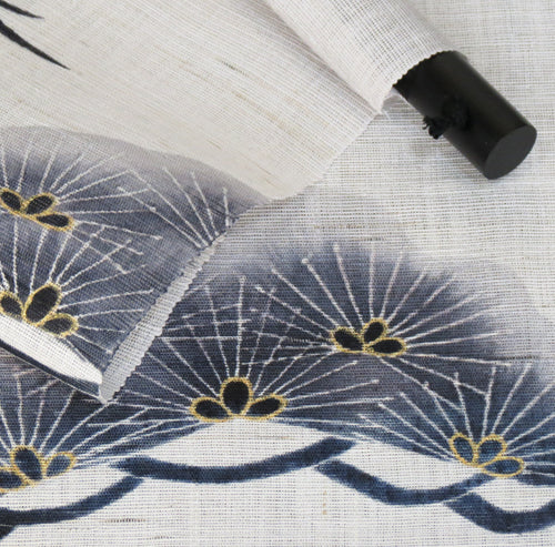 Japanese-style modern tapestry (crane and plum)/made to order /turu ni ume