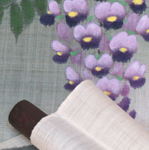 Modern Japanese Tapestry (Wisteria) 