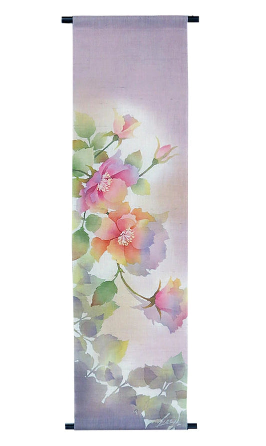 和風モダンタペストリー（ローズ4）