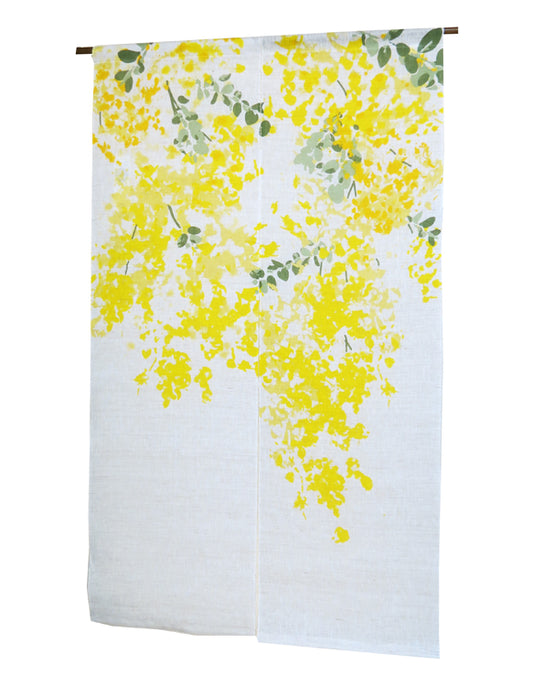 Hemp Curtain (Sunny Spot) Mimoza