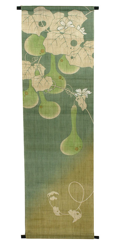 Japanese-style modern tapestry (Six gourds) mubyotan