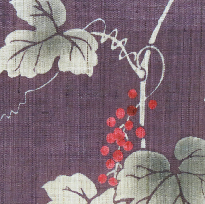 Japanese-style modern tapestry (wild grapes) yamabudou