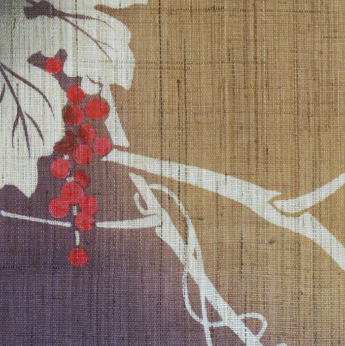 Japanese-style modern tapestry (wild grapes) yamabudou