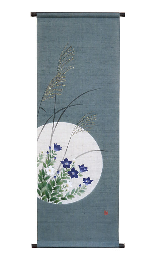 Japanese-style modern tapestry (Bellflower) kikyo