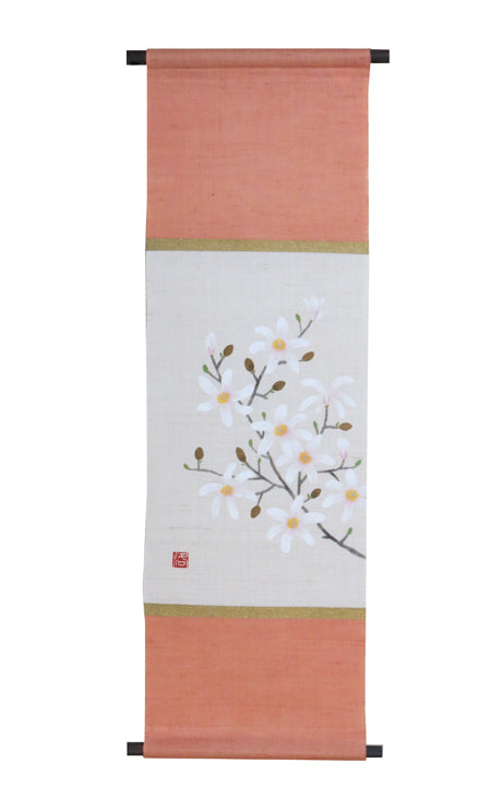 Modern Japanese-style tapestry (hanging scroll of Magnolia) 