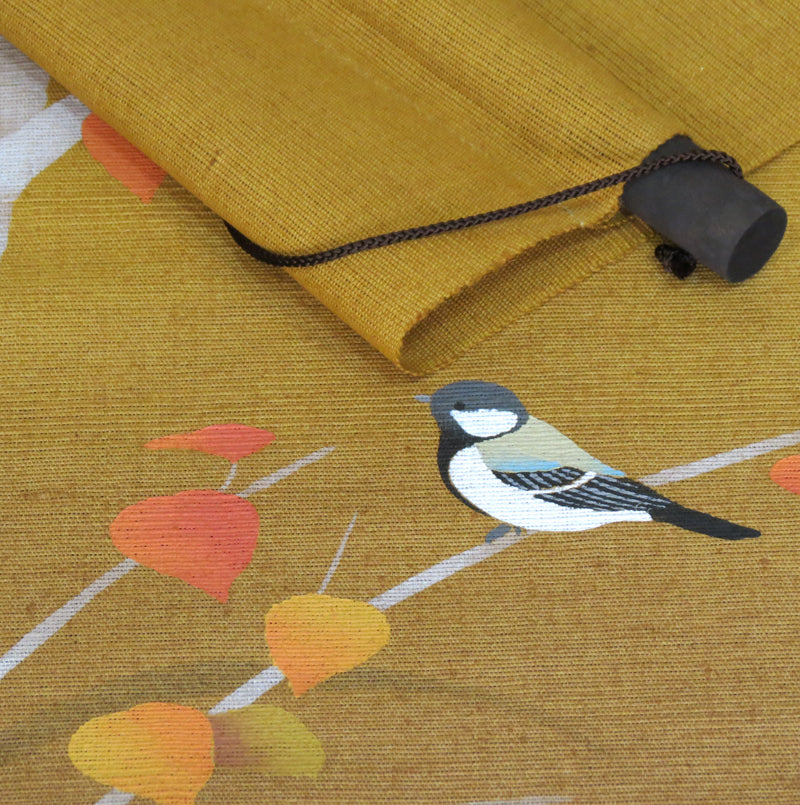 Japanese style modern tapestry Japanese tit sijugara