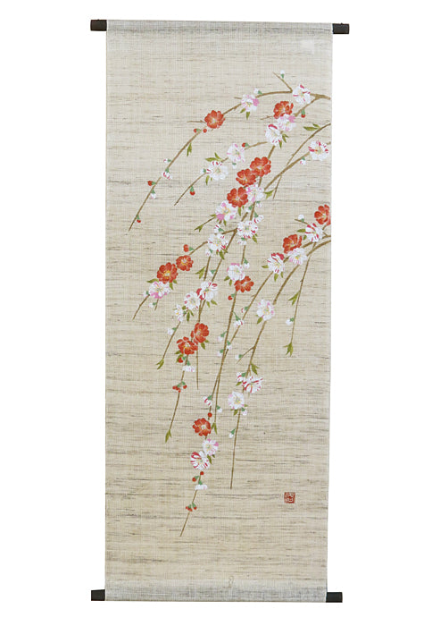 Modern Japanese Tapestry (Genpei Weeping Peach)