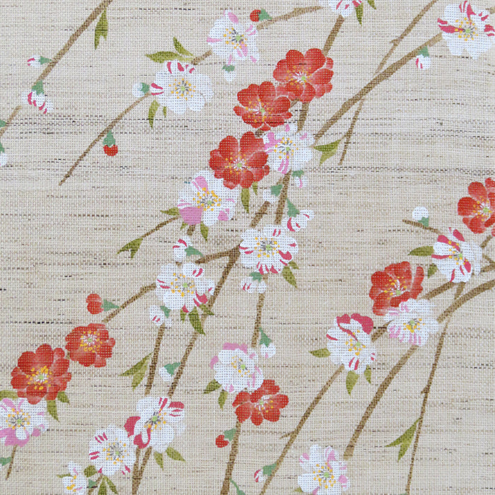 Modern Japanese Tapestry (Genpei Weeping Peach)