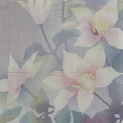 Japanese-style Modern Tapestry (Clematis)