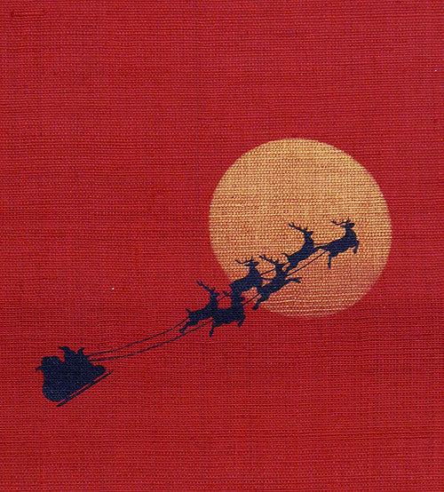 Japanese Modern Tapestry (Christmas Eve) 