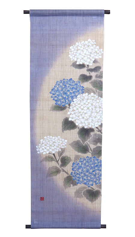 Japanese-style modern tapestry (Temari hydrangea) temari azisai
