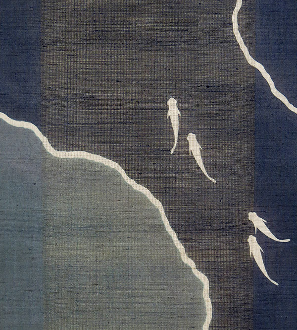 Japanese-style modern tapestry (Japanese killifish) medaka