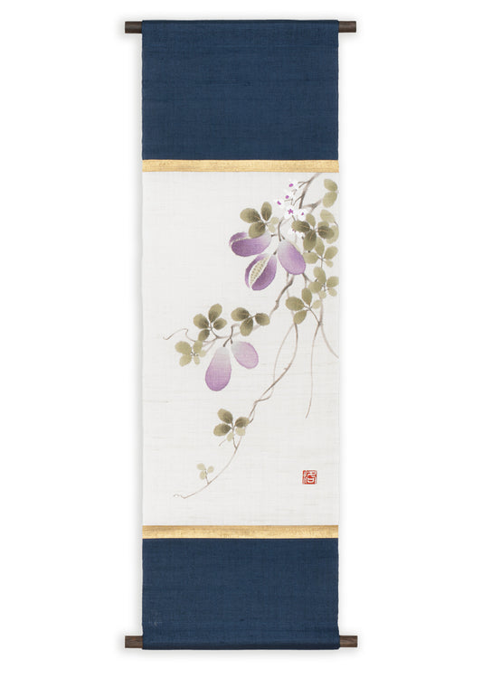 Japanese-style modern tapestry (Chocolate vine) kakeziku akebi