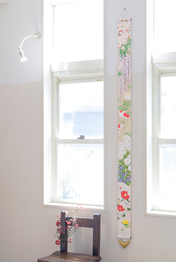 Thin tapestry (Hanami Yusan) Made to order in 30 days